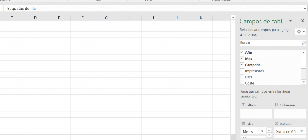 tabla dinamica excel